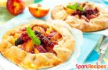 Country Peach Tart (Galette aux Peches)