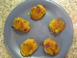 Indian-spiced rutabaga cakes