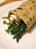 Asparagus and Egg Breakfast Roll-up