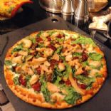 Rosemary Garlic Spinach & Chicken 5 Cheese Pizza