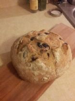 No-Knead Olive Bread