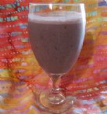 Banana Cherry Chia smoothie