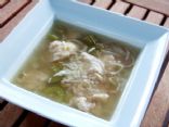 Spring fresh chicken soup (clean eating)