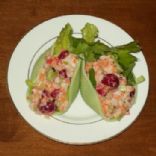 Lancemythian Leatherleaf-Flower salad (jumbo-shell lobster and cranberry pasta salad)