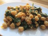 Spinach and Garbanzos