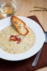 Roasted Cauliflower and Cheddar Soup