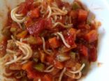 Quick Veggie Pasta Sauce (Vegan)