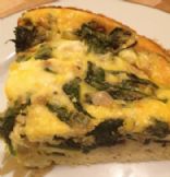 Greek Crustless Quiche