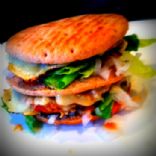 Mig Back double veggie cheeseburger (Big Mac BETTER!)