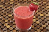 Strawberry-Coconut smoothie