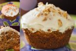 Better Choice Carrot Cake Muffins with Topping