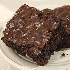 Low Fat Fudge Brownies Recipe | SparkRecipes