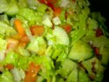 5 Bean with Veggies Salad