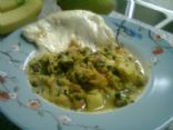 Mustard Spinach Curry with Potatoes