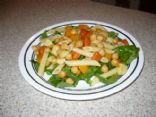 Roasted Chickpea Pasta Salad