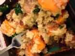 Quinoa with Butternut, Mushrooms & Kale