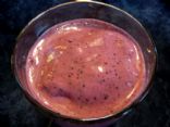 Smoothie with Cantaloupe, Berries and Banana 