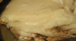low fat, sugar free old fashioned banana cream pie