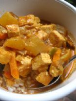 Red Curry Tofu and Vegetables