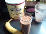 Banana Chocolate Protein Smoothie