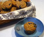 Wheat & Oatmeal Blueberry Muffins