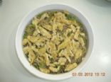 Stir Fry Rice Noodles with Celery & Ground Pork