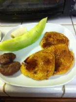 Pumpkin-Pecan Pancakes (per 4