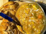 Crockpot Turkey Meatball Soup