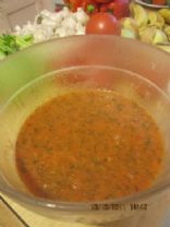 Home Made Pureed Vegetable Soup 