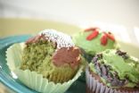 Vegan Gluten-free Sugar-free Matcha Green Tea Cupcakes