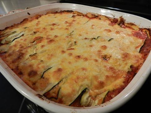 Zucchini Chicken Ricotta Lasagna Recipe | SparkRecipes