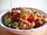 Easy Bean Salad with Cilantro and Lime