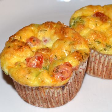 Mini Egg Omelet Muffins Recipe