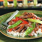 Asian Beef with Snow Peas