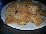 Mexican Flax and Cheese Crackers - Low Carb