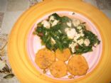 chiken breast with spinach