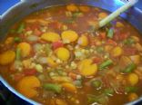 Moroccan Inspired Vegetable Soup