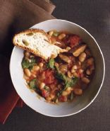 Slow-Cooker White Bean and Kielbasa Stew