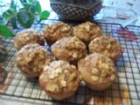 Apple Cinnamon muffins made from Sparkpeople's multi purpose baking mix