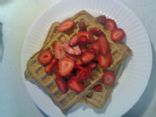 Marcia's Peanut Butter Waffles