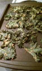 Kale Chips Recipe (Coconut Curry)