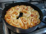 Saute Pan Pizza Scrolls/Swirls