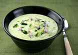 Chilled Asparagus Soup With Spinach & Avocado