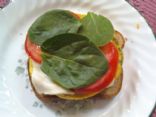 Bronwyn's Spinach-Omelette Sandwich