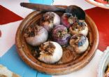 Roasted Stuffed Red Onions