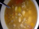 Turkey and White Bean Soup 