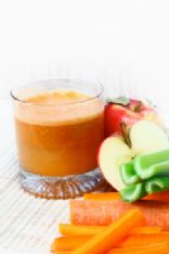 Fresh fruit/veg juicer juice