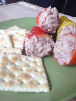 Tuna Stuffed Baby Peppers