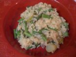 Lemony Risotto with Asparagus and Pears