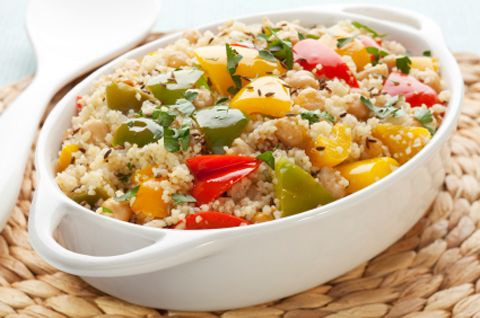 Whole Wheat Couscous with Spinach and Squash Recipe ...